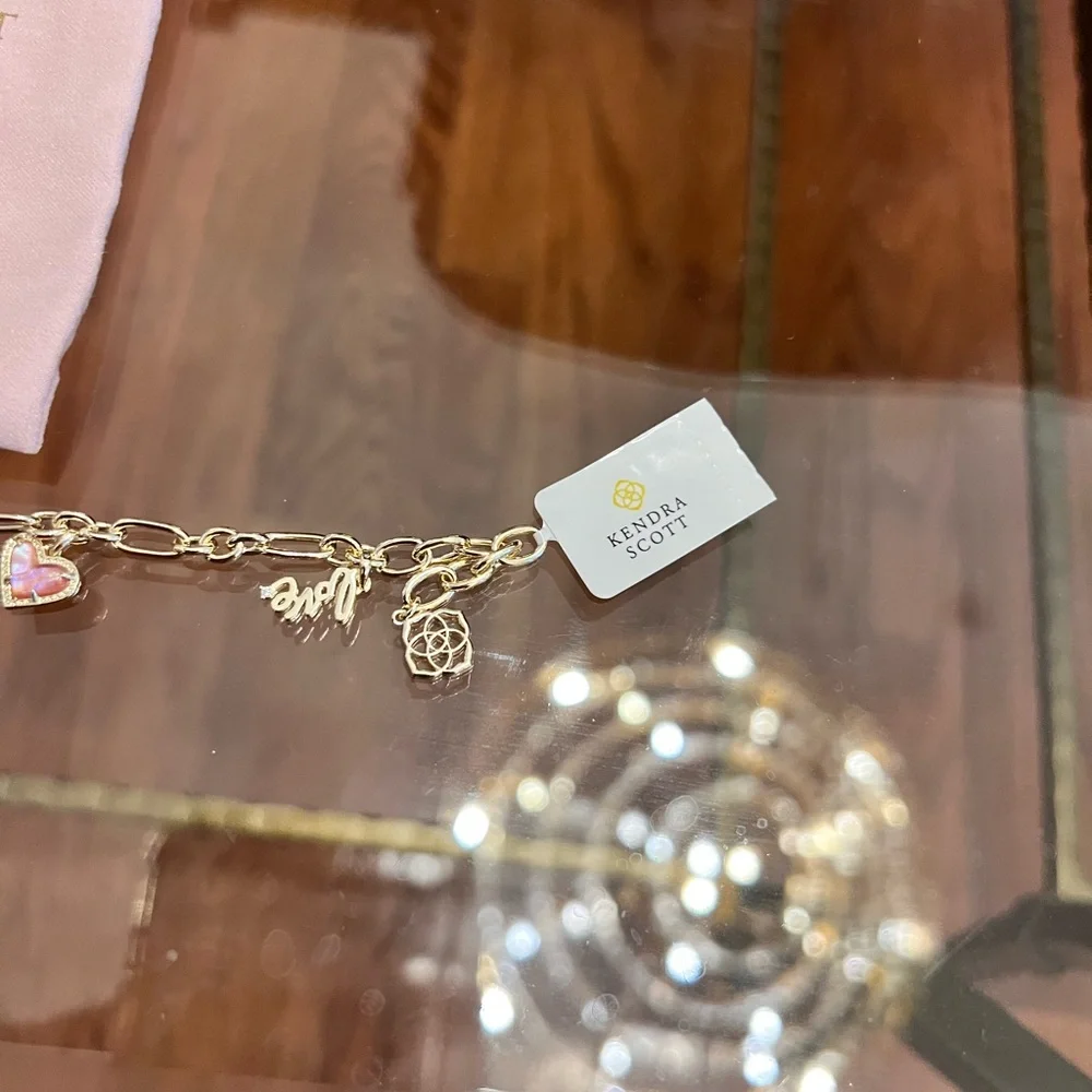 NWT Kendra Scott LoveShackFancy Charm Bracelet - Picture 5 of 6